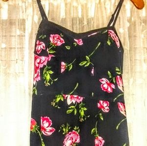 Xhilaration long fitted bodice dress XS